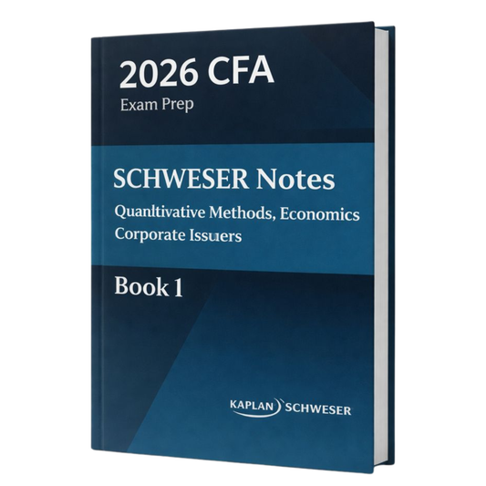 2026 CFA Level 1 Kaplan schweser study material - Set of 4 books
