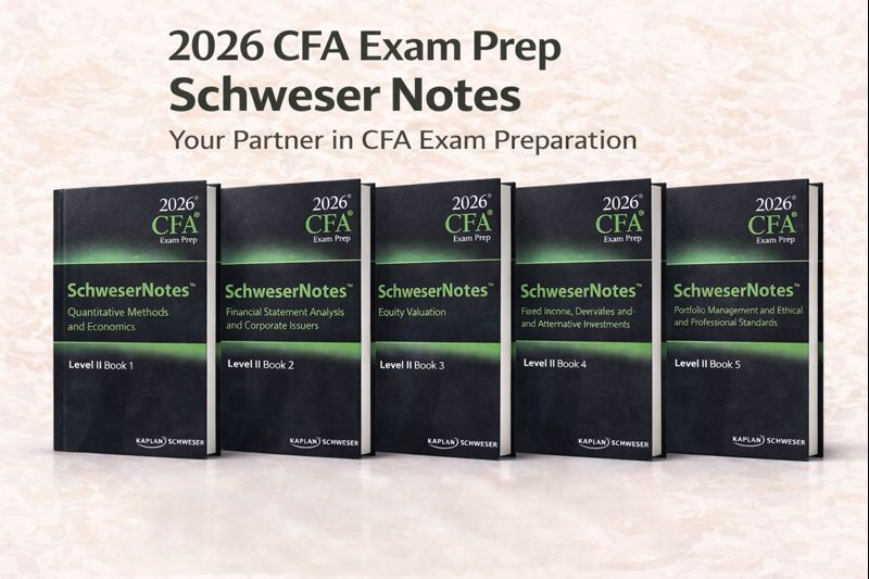 2026 CFA Level 2 Kaplan schweser study material - Set of 5 books