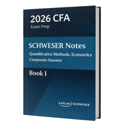 2026 CFA Level 1 Kaplan schweser study material - Set of 4 books