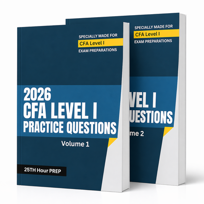 2026 CFA Level 1 Question bank - Set of 2 Books