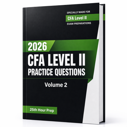 2026 CFA Level 2 Question bank - Set of 2 books
