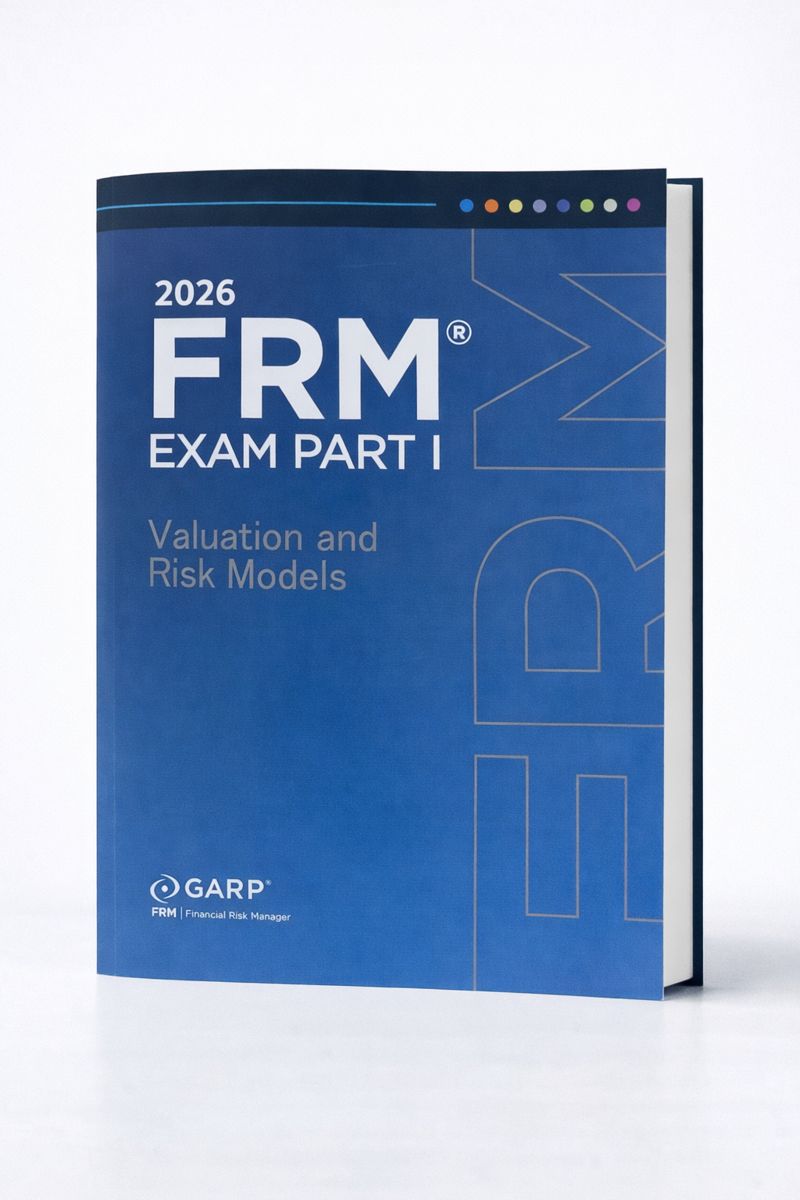 2026 FRM part 1 GARP Study Material - Set of 4 books