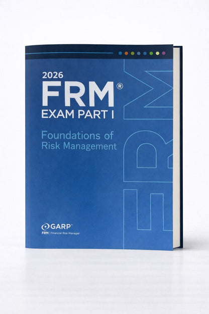 2026 FRM part 1 GARP Study Material - Set of 4 books