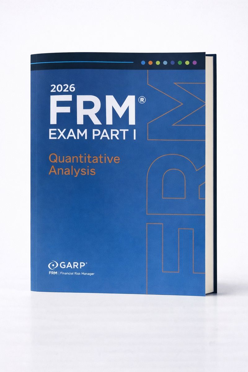 2026 FRM part 1 GARP Study Material - Set of 4 books