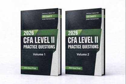2026 CFA Level 2 Question bank - Set of 2 books